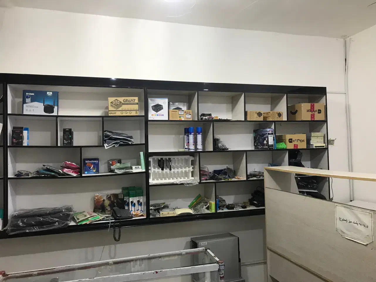 قفسه ،ویترین ،میز کار ،میز کامپیوتر|فروشگاه و مغازه|دهلران, |دیوار