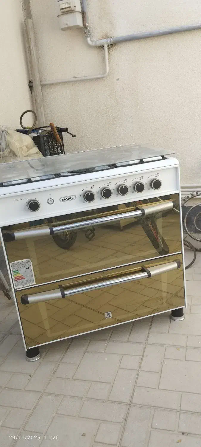 گاز ۵ شعله طرح فر|اجاق گاز و لوازم برقی پخت‌وپز|ساوه, |دیوار