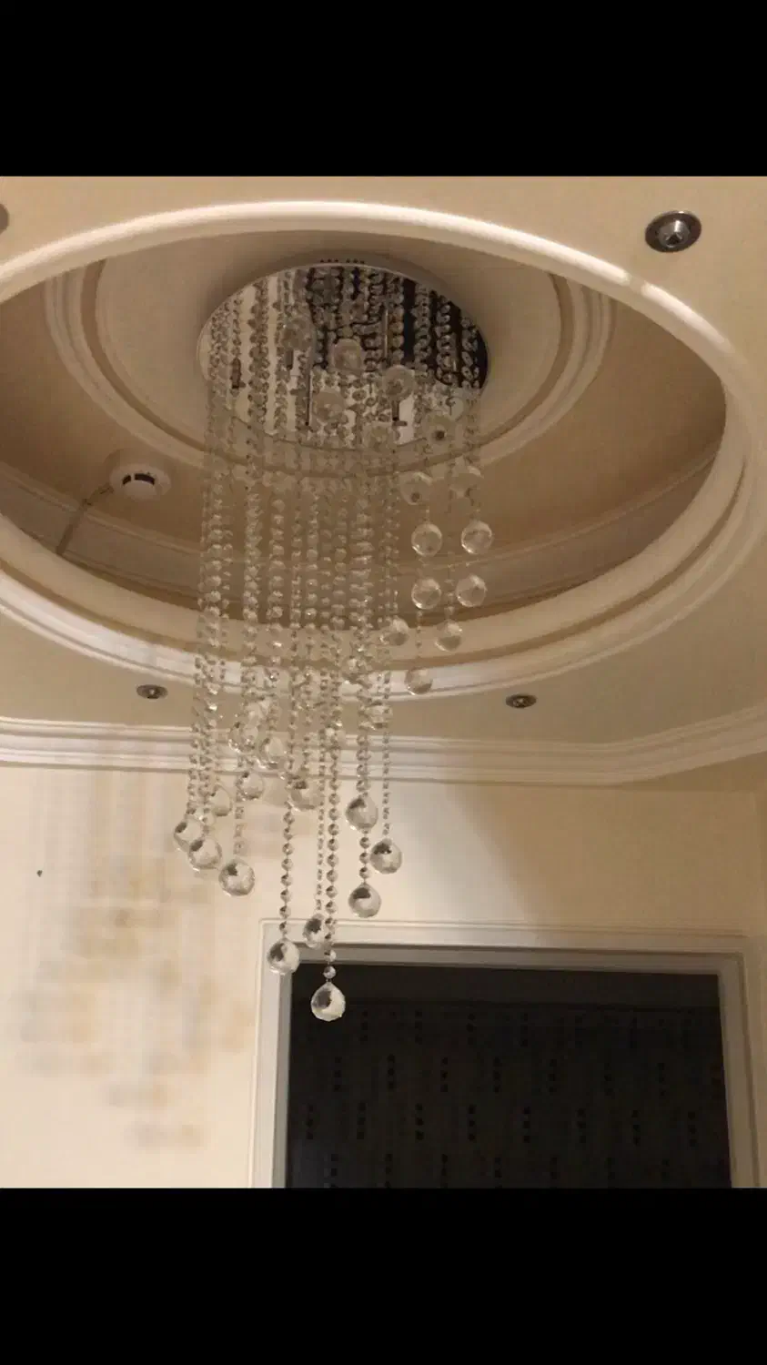 لوستر کریستالی|لوستر و چراغ آویز|تبریز, |دیوار