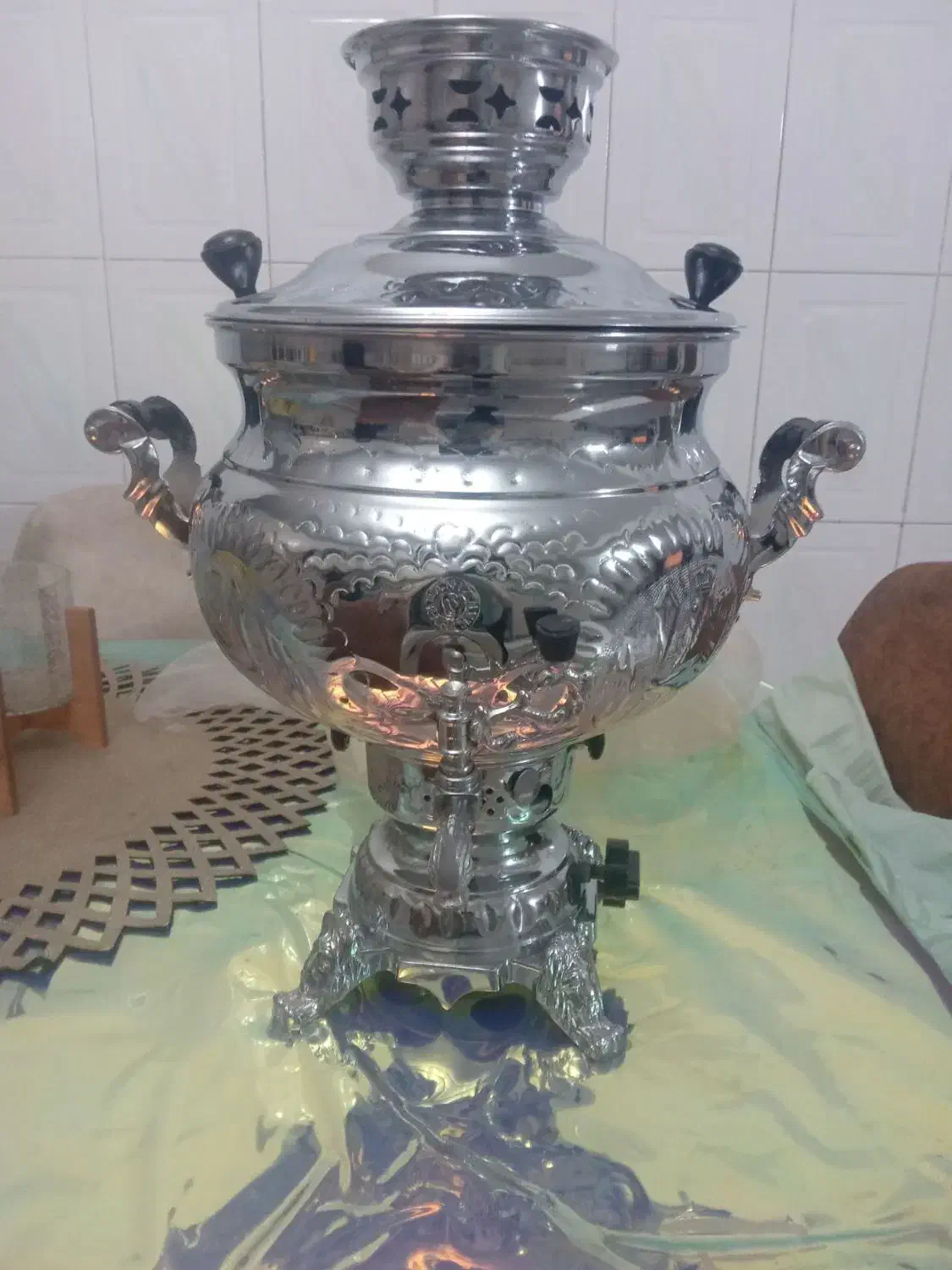 سماور گازی 10لیتری|سماور، چایساز، قهوهساز|بهارستان, |دیوار