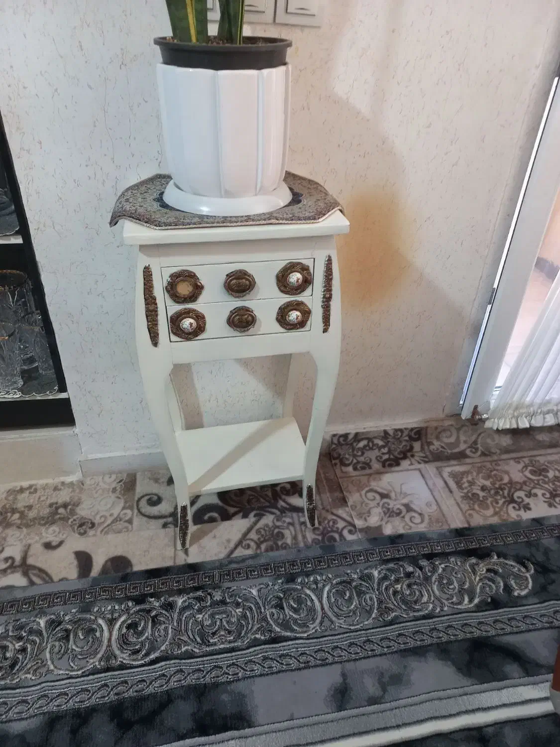 آینه کنسول جاکفشی میز تلفن وبوفه|بوفه، ویترین، کنسول|محمدیه-قزوین, |دیوار