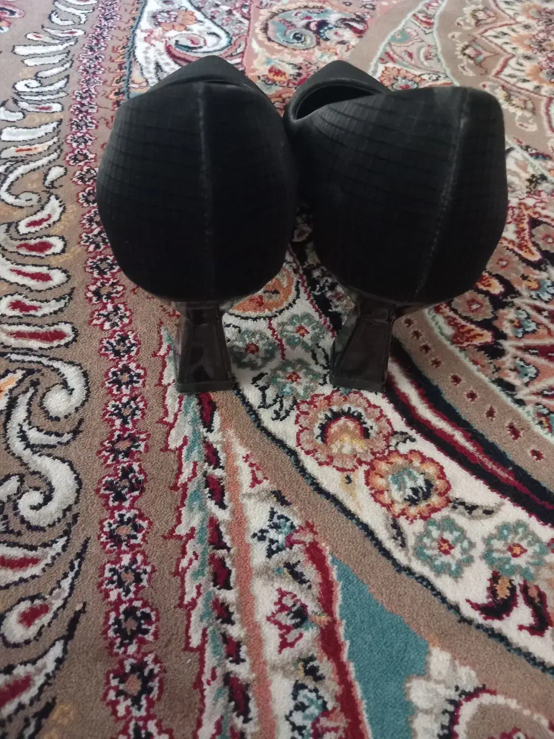 کفش مجلسی مخمل پوست ماری|کیف، کفش، کمربند|کبودرآهنگ, |دیوار