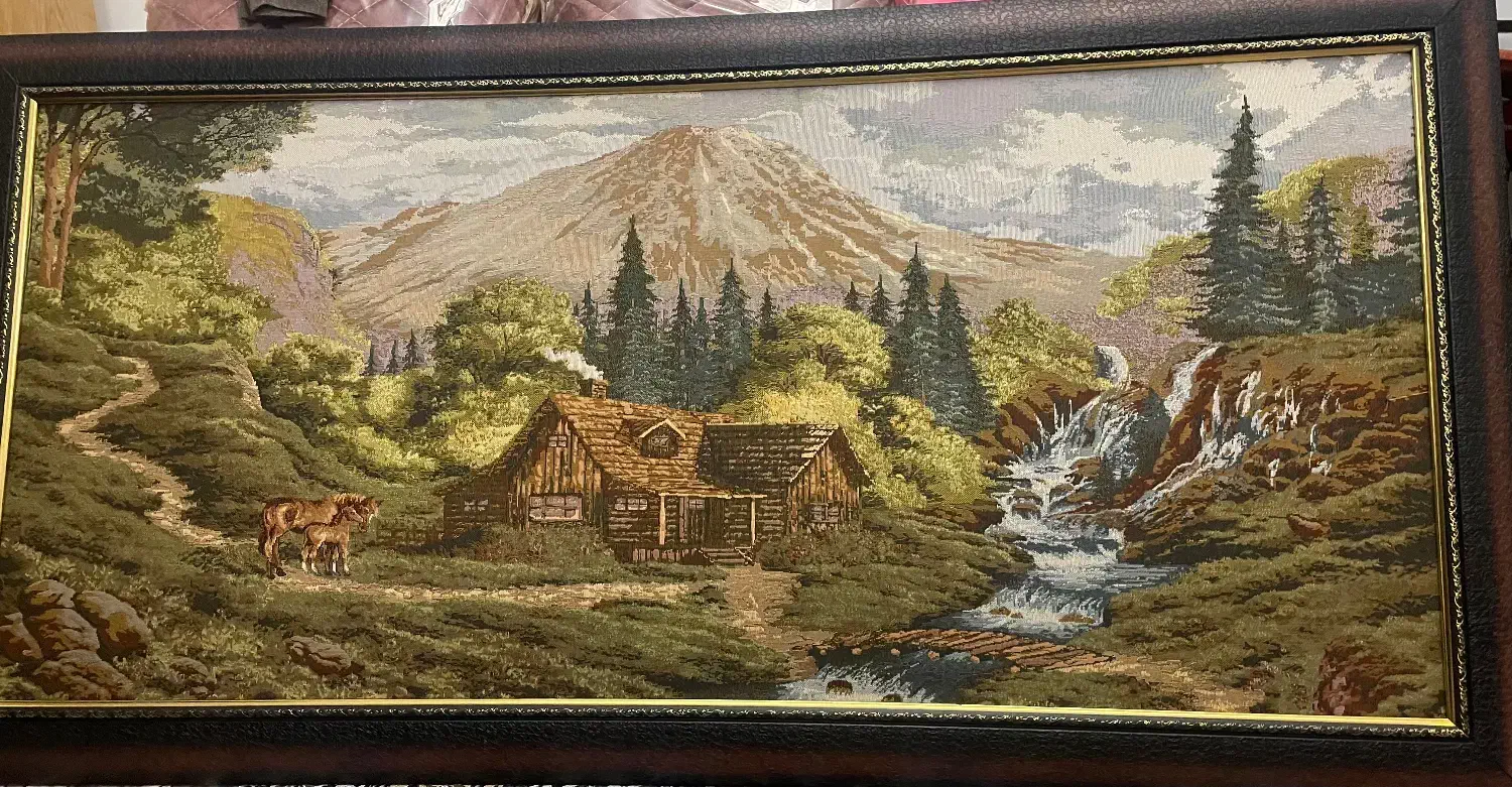 تابلو ۷۰در ۱۴۰|تابلو فرش|رشت, فلسطین|دیوار