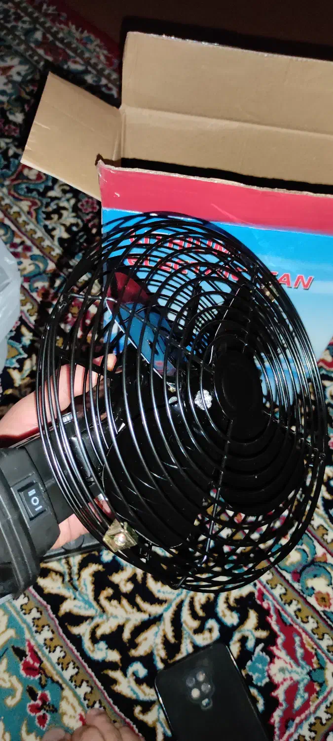 پنکه شارژی ۶۸ ولتی|پنکه و تصفیه‌کنندهٔ هوا|مرودشت, ابوذر جنوبی|دیوار