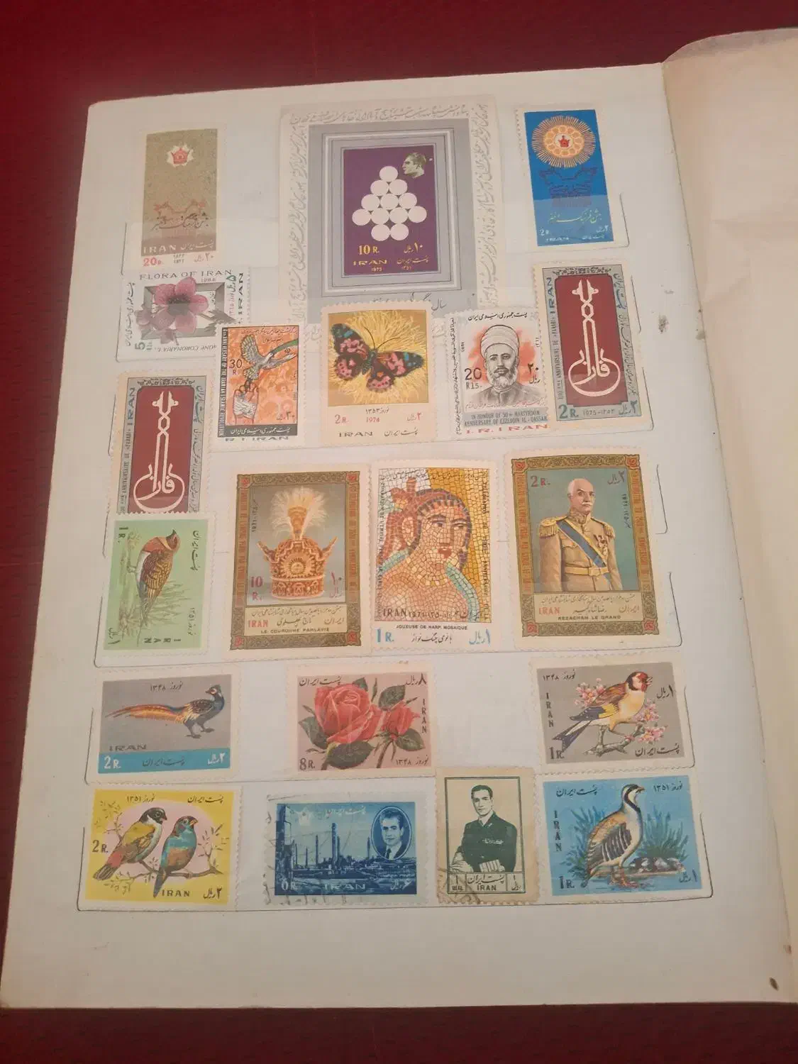 آلبوم تمبر کلکسیونی|کلکسیون سکه، تمبر، اسکناس|کرمانشاه, |دیوار