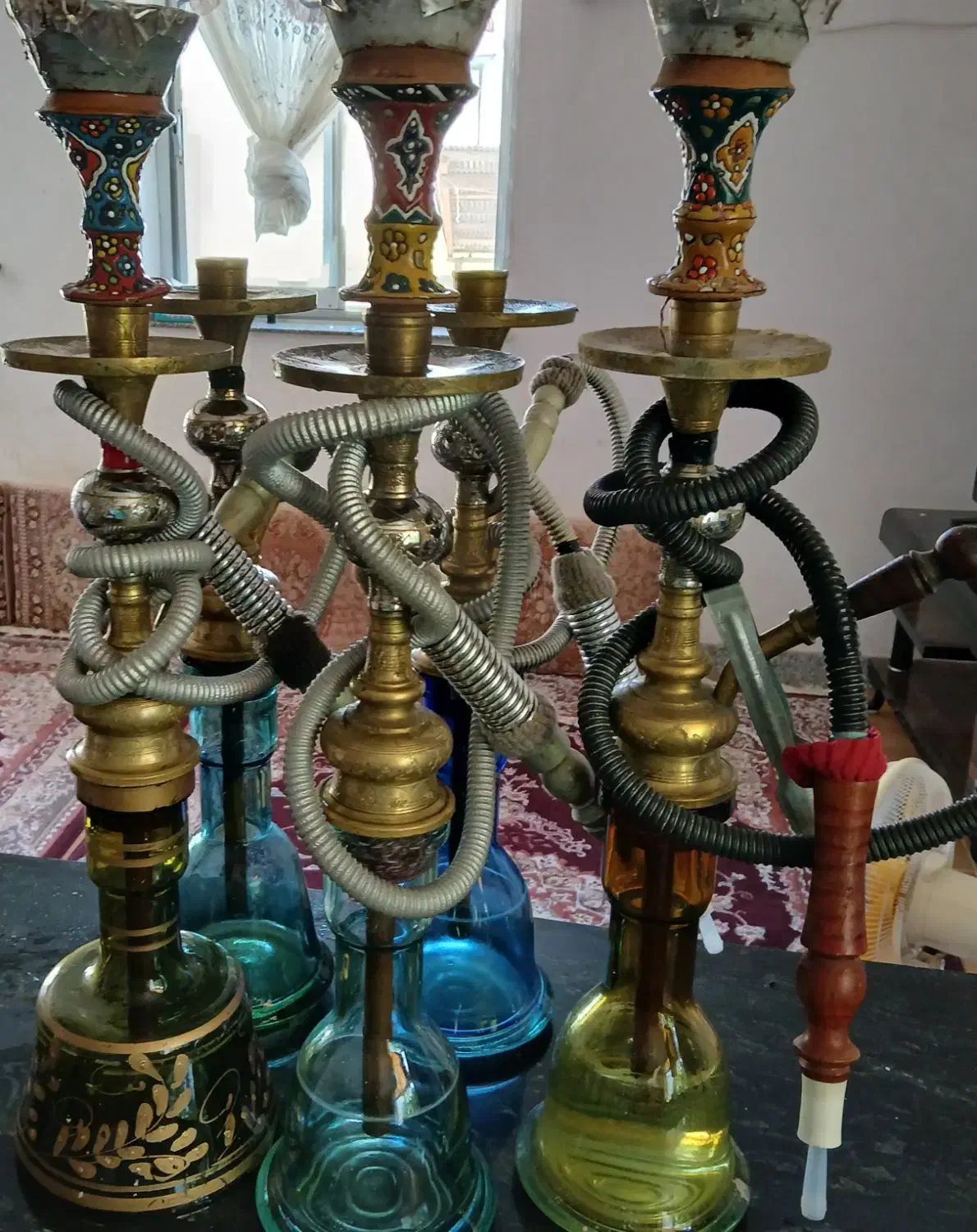 قلیون خان اوغلی ۹ عدد|کلکسیون و سرگرمی|رضوانشهر, |دیوار