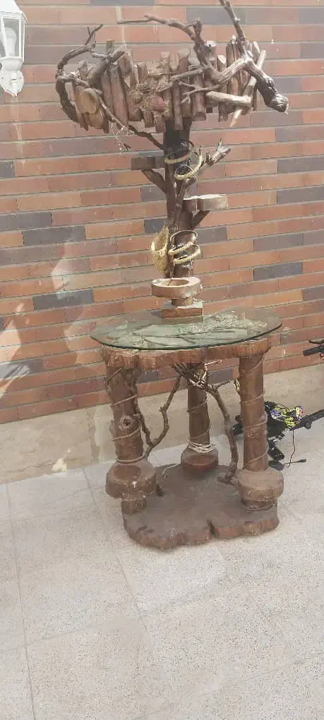 میز بار  بار ایستاده  بار چوبی  اسند بار  کافی بار|بوفه، ویترین، کنسول|شاهین‌شهر, فدک|دیوار