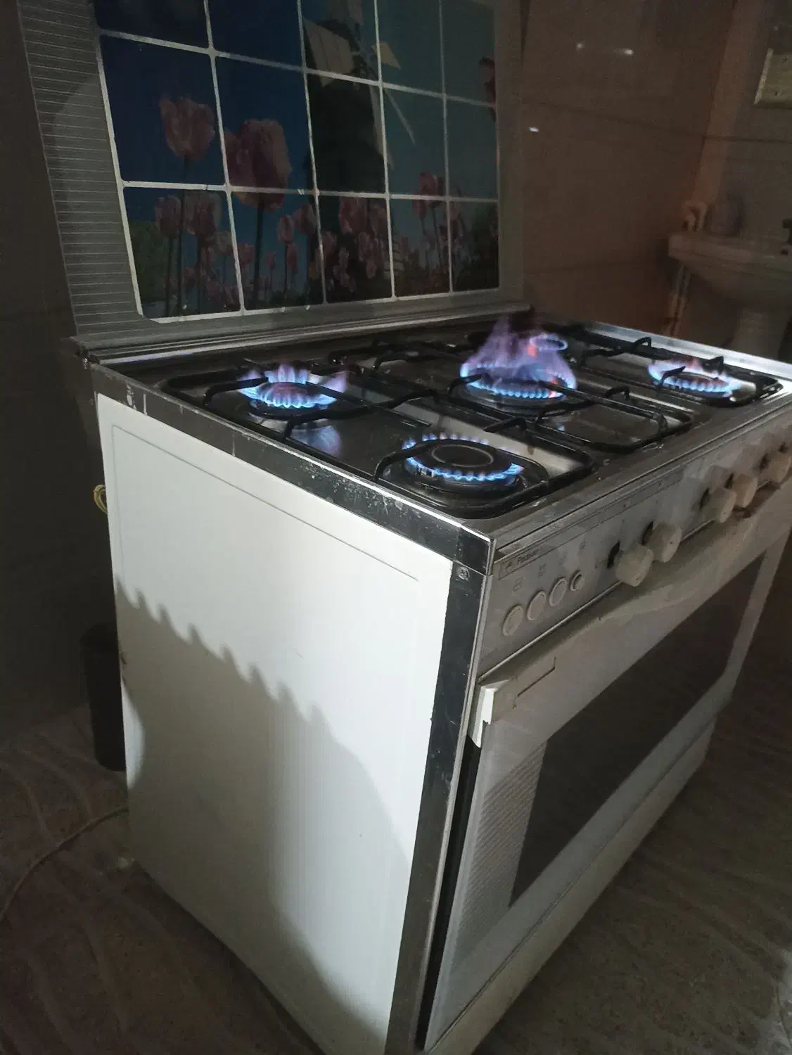 اجاق گاز پنج شعله فر|اجاق گاز و لوازم برقی پختوپز|کوهدشت, |دیوار