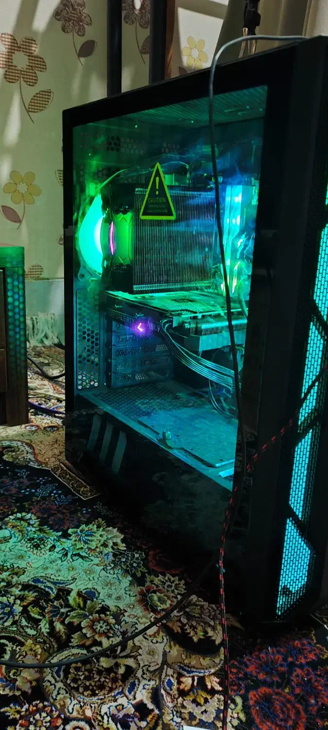 کیس گیمینگ نسل 12|رایانه رومیزی|شیراز, میانرود|دیوار