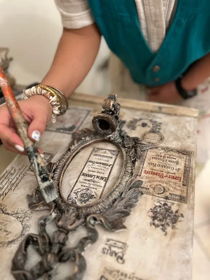 تدریس پتینه ایتالیایی با متریال رایگان|خدمات آموزشی|تهران, شهرک آپادانا|دیوار