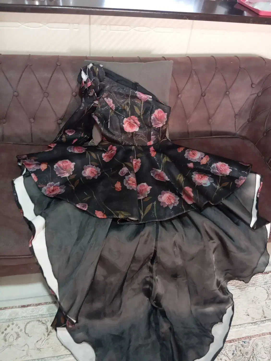 لباس مجلسی مزون دوز  سایز ۳۸ ،۴۰|لباس|کاشان, فاز ۲ ناجی آباد|دیوار