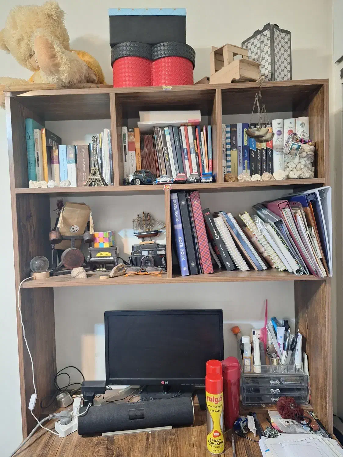 میز کامپیوتر و کتابخانه|میز تحریر و کامپیوتر|تهران, جیحون|دیوار