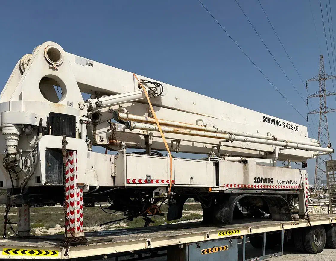 پمپ بتن ۴۲ متری|خودرو سنگین|ابریشم, |دیوار