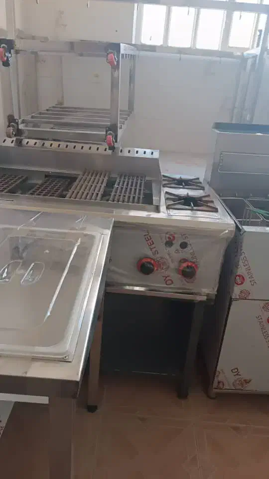 خط تولید سوخاری و سیب بلژیکی و برگر|کافیشاپ و رستوران|شهر بابک, |دیوار