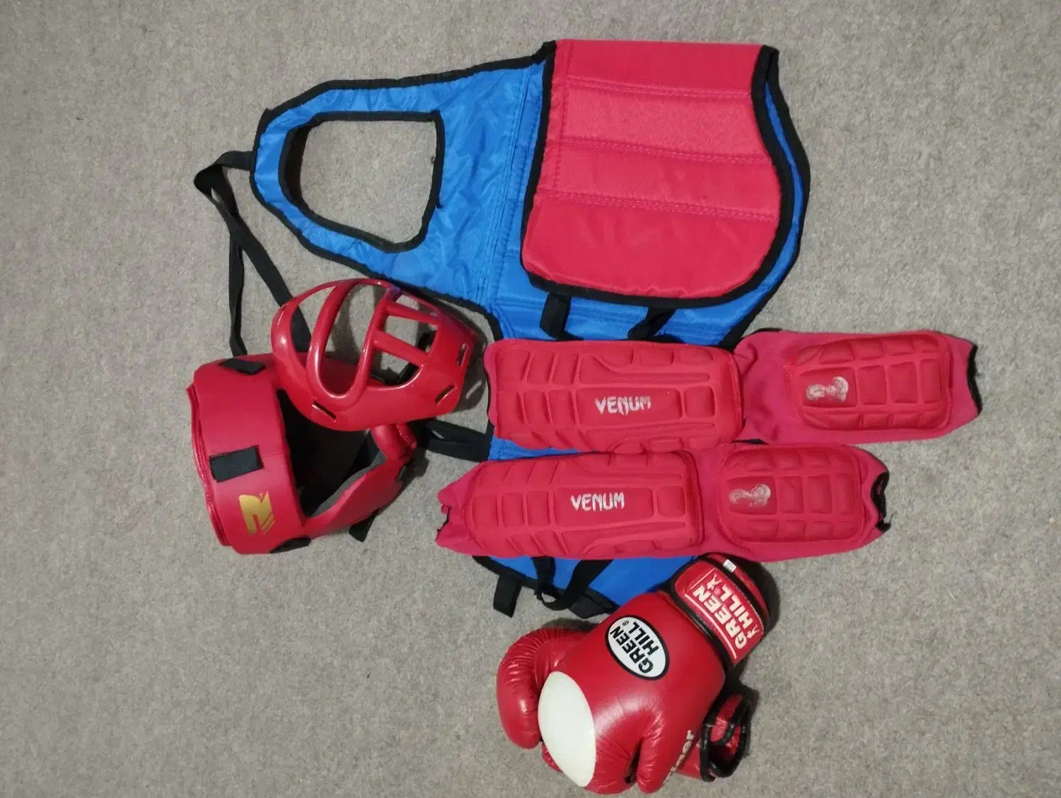 وسایل کامل کیک بوکسینگ کاملا نو|تجهیزات ورزشی|قزوین, |دیوار