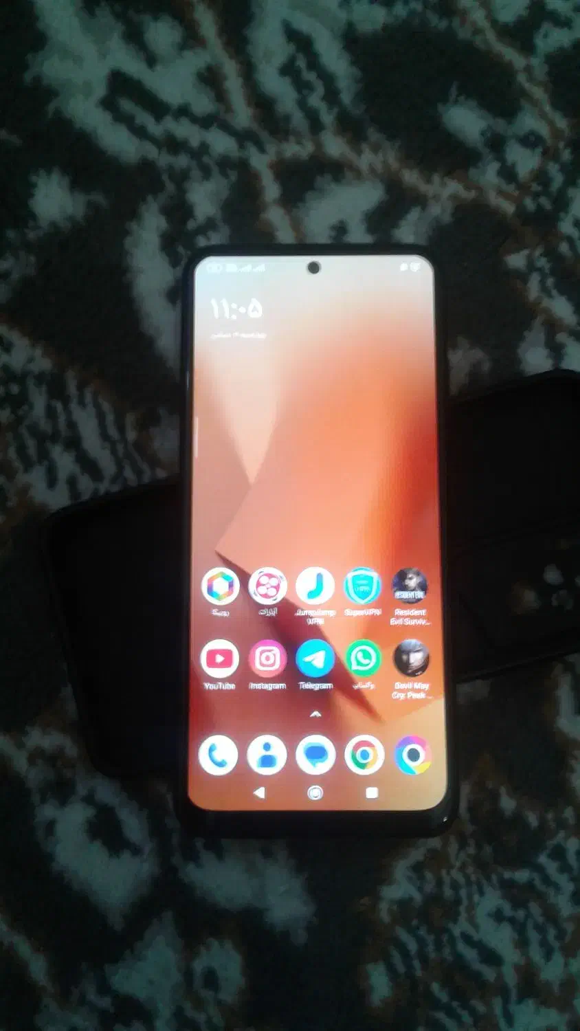 گوشی پوکوام پنج اس فوق نویکماه کارکرده|موبایل|رباطکریم, نصیرشهر|دیوار