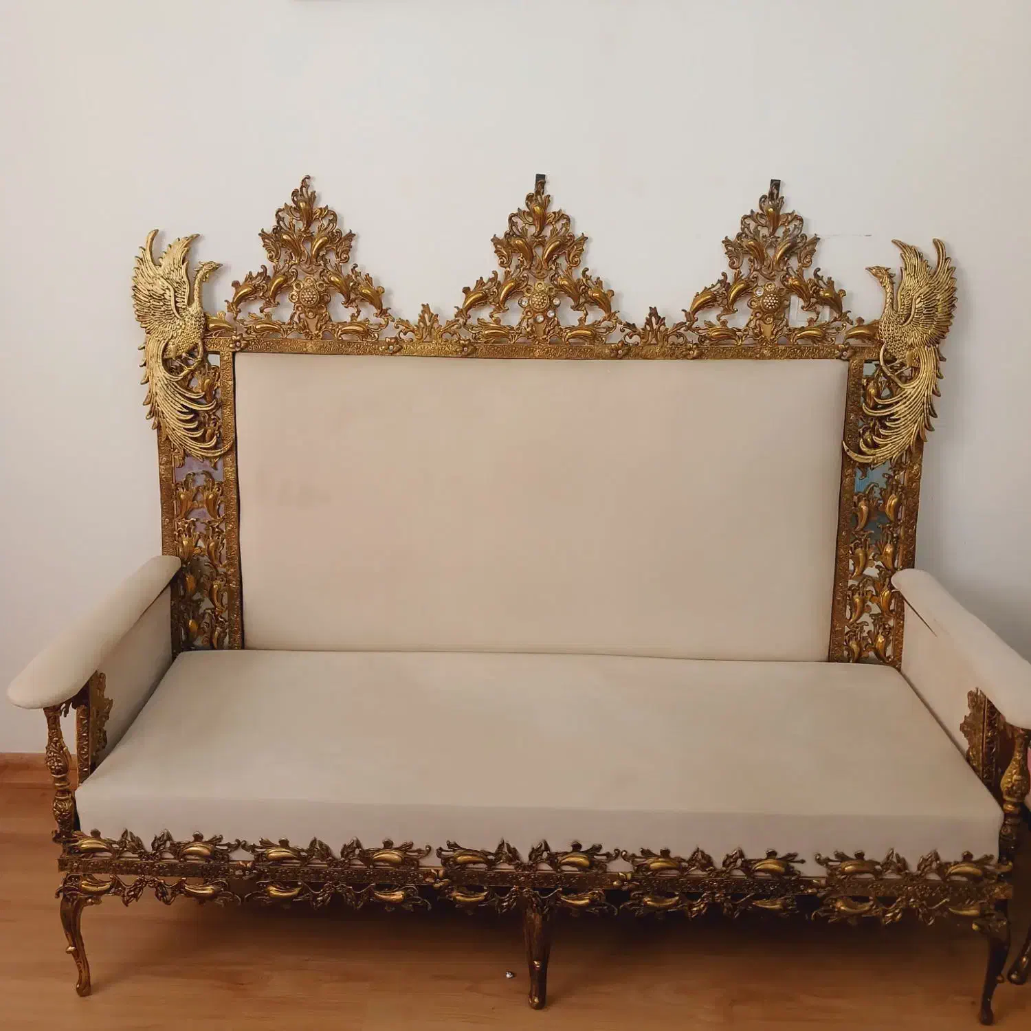 مبل 7نفره برنز قدیمی|مبلمان خانگی و میز عسلی|تهران, مهران|دیوار