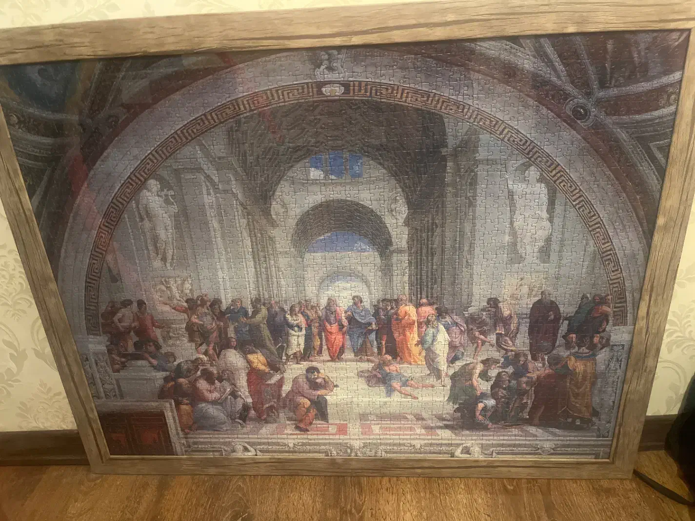 پازل راونزبرگ-مدل the school of Athens|کلکسیون و سرگرمی|کیش, |دیوار