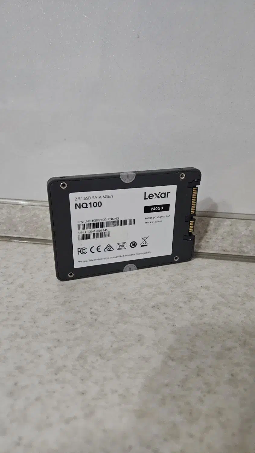 هارد SSD لکسار ۲۴۰ گیگ|قطعات و لوازم جانبی رایانه|تهران, امامت|دیوار