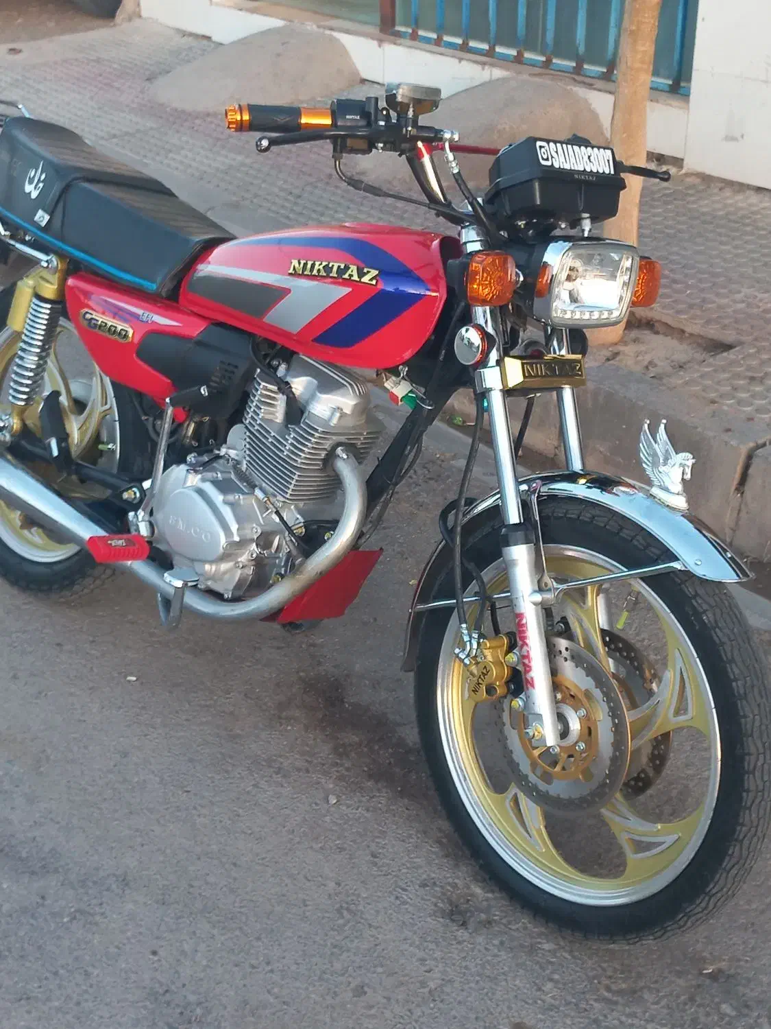 موتور|موتورسیکلت|سلامی, |دیوار