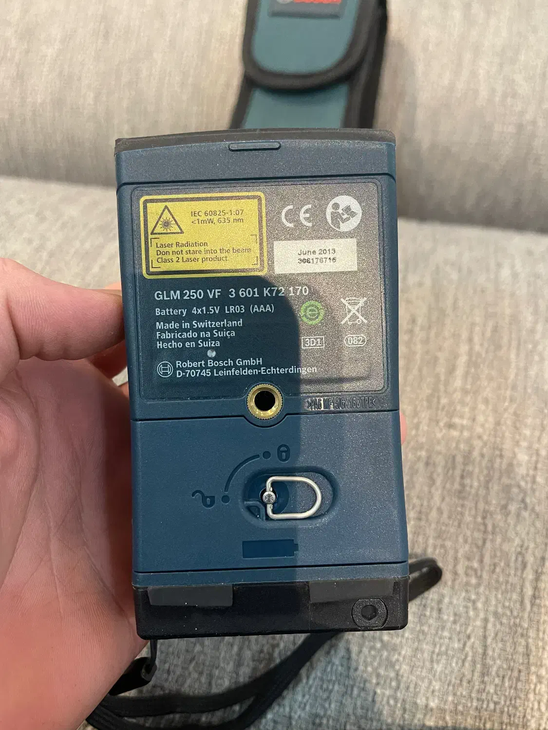 متر لیزری بوش ۲۵۰ متری|ماشین‌آلات صنعتی|تهران, درکه|دیوار