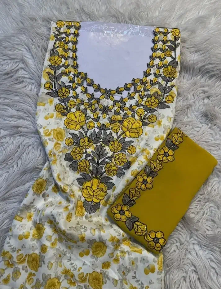 پارچه های وارداتی همراه با شال ومانتو عبایی|لباس|بندر ماهشهر, |دیوار