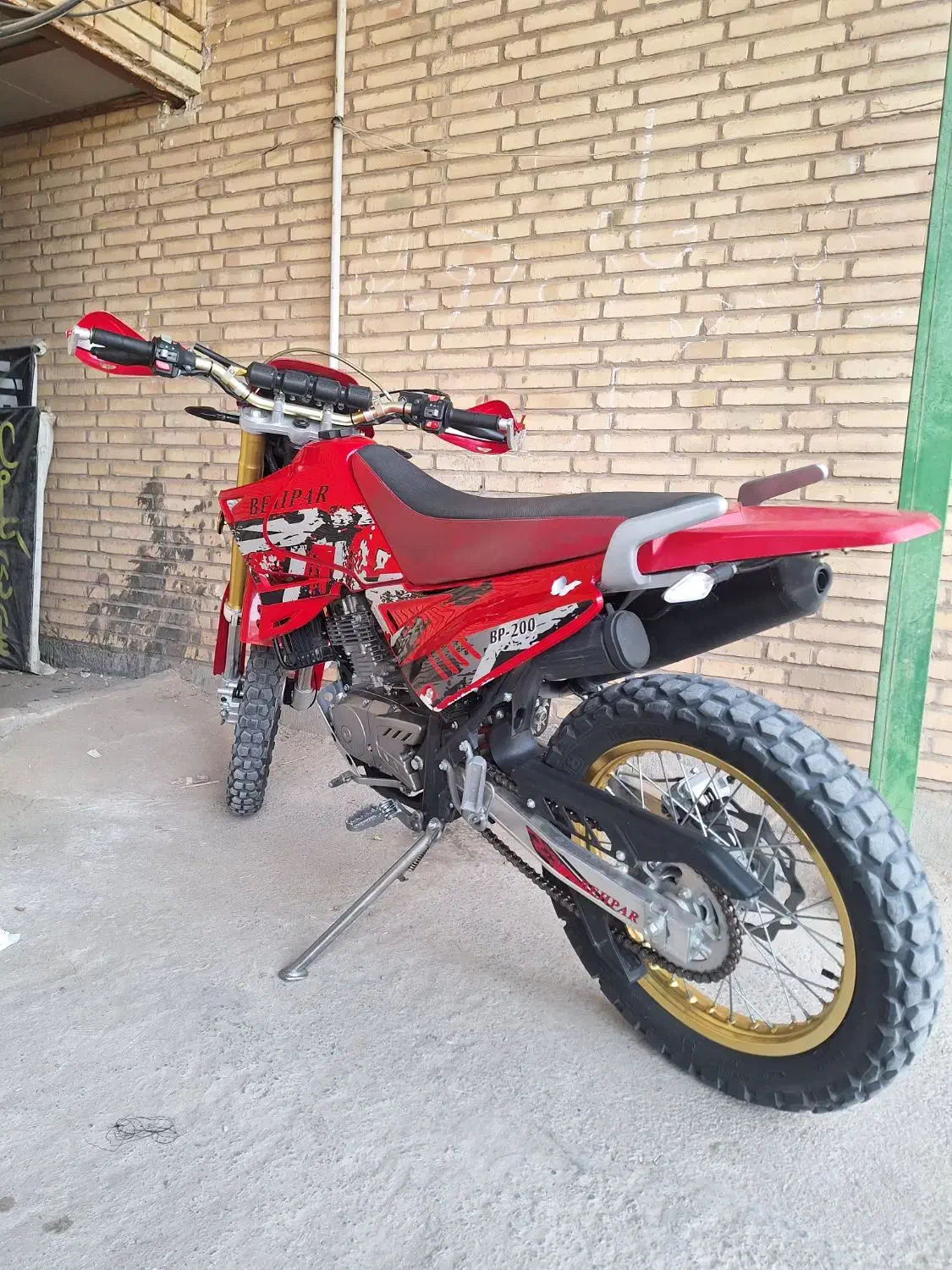 موتور تریل بهپر ۲۰۰|موتورسیکلت|اردکان, |دیوار