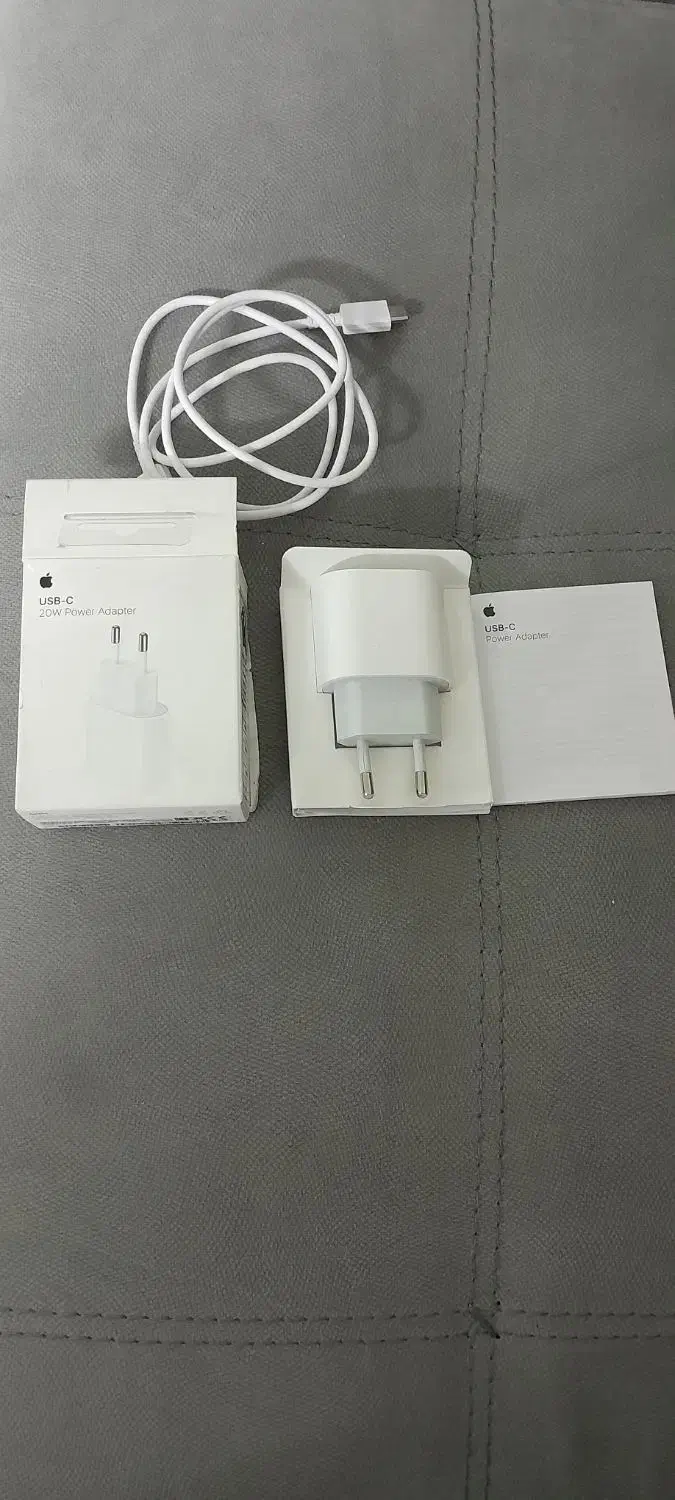 شارژر اصلی اپل آداپتور|لوازم جانبی موبایل و تبلت|قم, شهرک قدس|دیوار