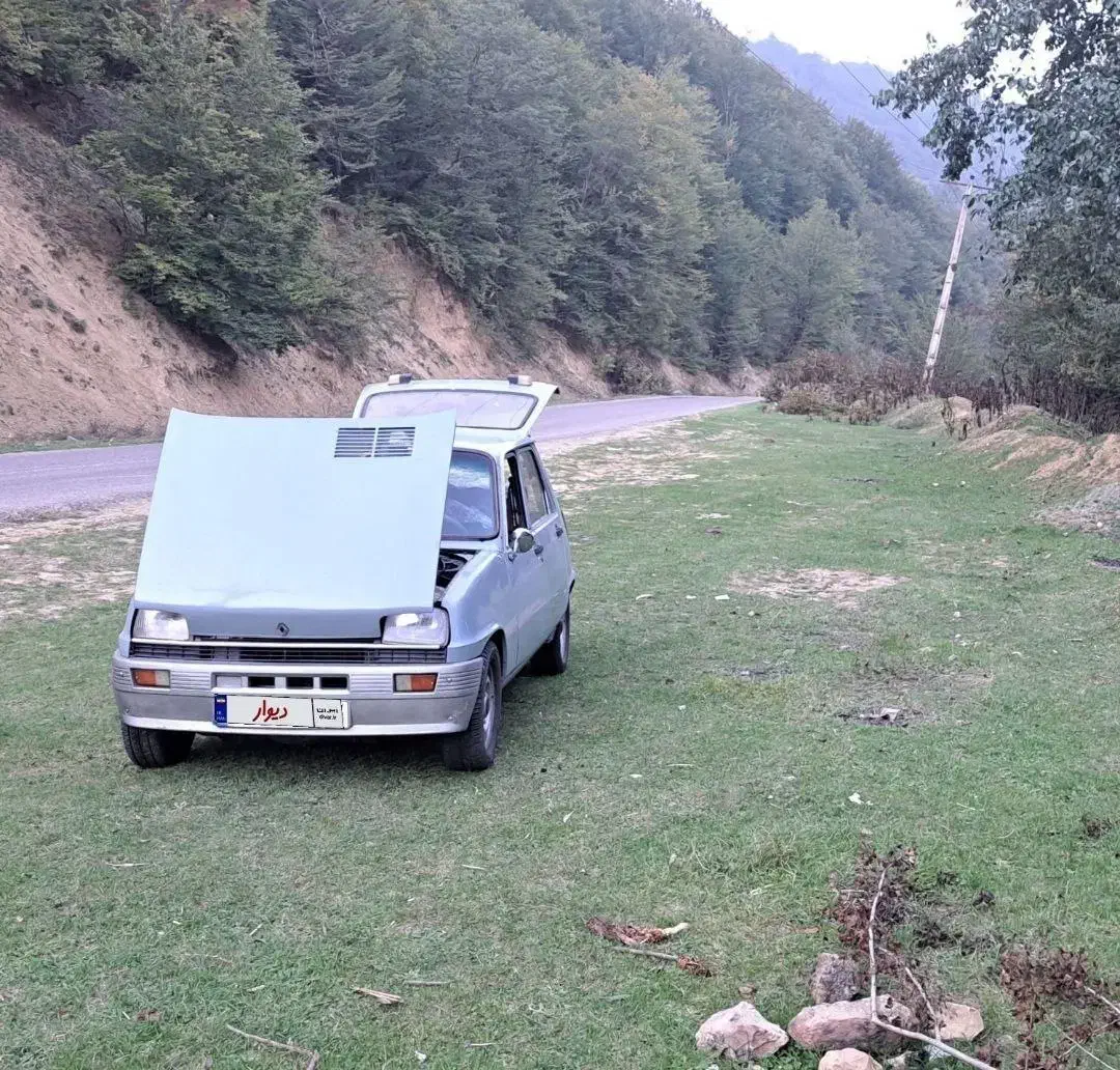 رنو ۵ مدل ۱۳۷۰ فنی درجه یک، آماده سفر|خودرو سواری و وانت|تهران, گیشا|دیوار