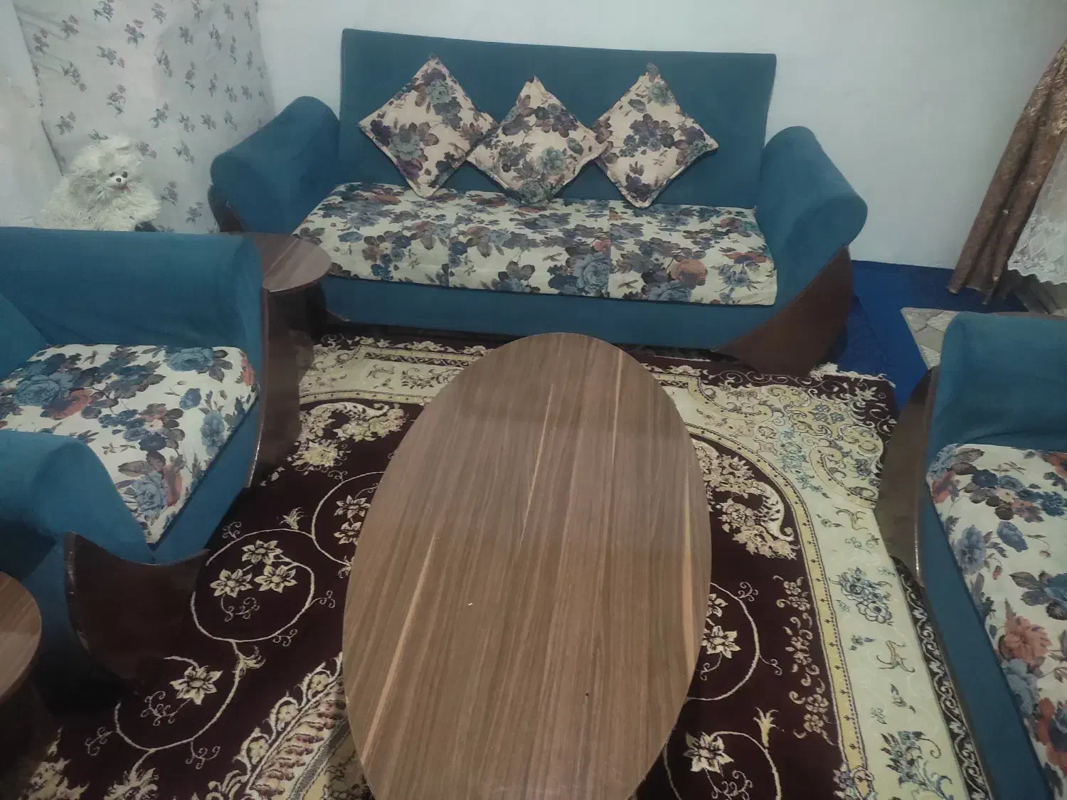 مبل هفت نفره|مبلمان خانگی و میز عسلی|پاکدشت, شهرک انقلاب|دیوار