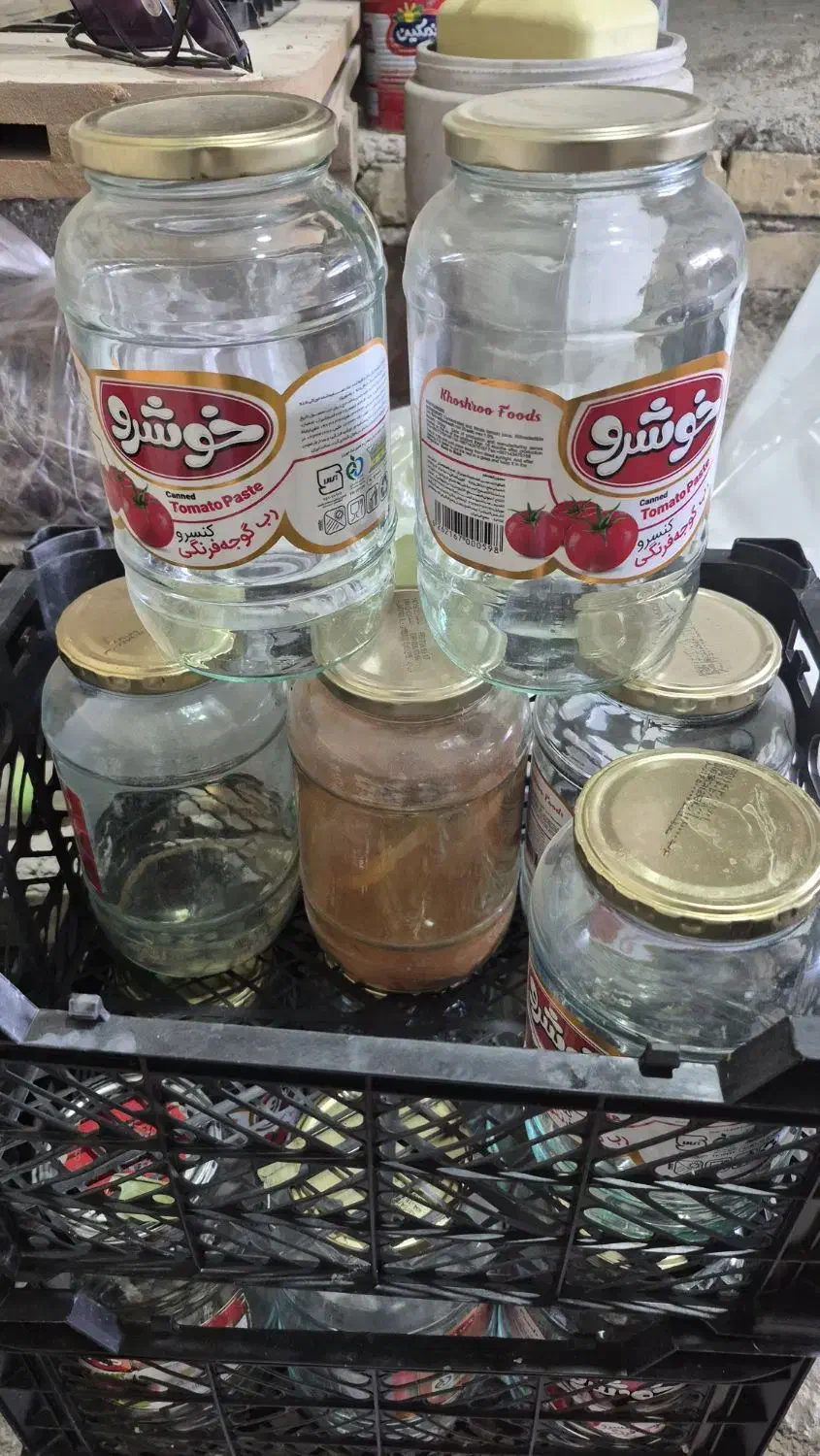 شیشه برای بسته بندی انواد مواد خوراکی|ظروف نگهدارنده، پلاستیکی، یکبارمصرف|بندر گناوه, |دیوار