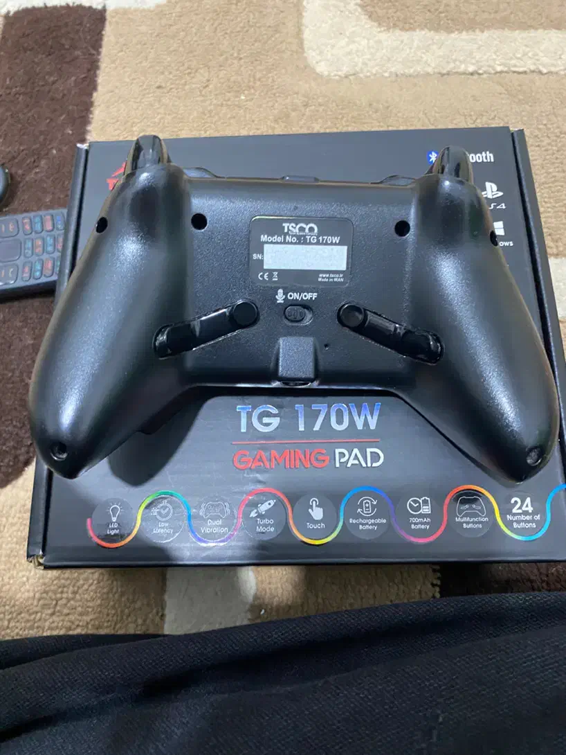 دسته تسکو مدل tg 170 w|کنسول، بازی ویدئویی و آنلاین|خرم‌آباد, |دیوار