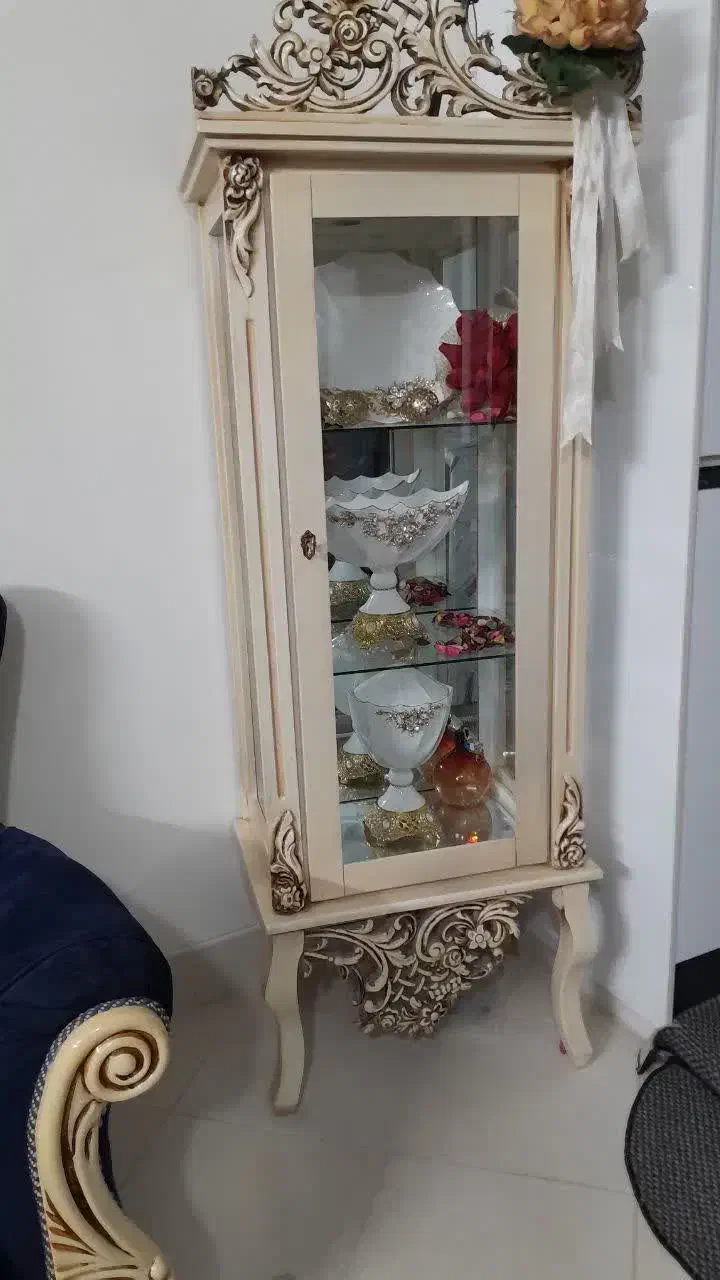 بوفه سالم رنگ استخوانی|بوفه، ویترین، کنسول|رباطکریم, رباطکریم|دیوار