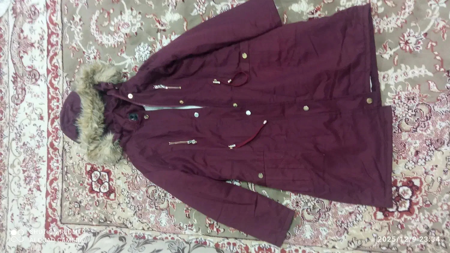 کت زمستانی خزدار|لباس|بوکان, |دیوار