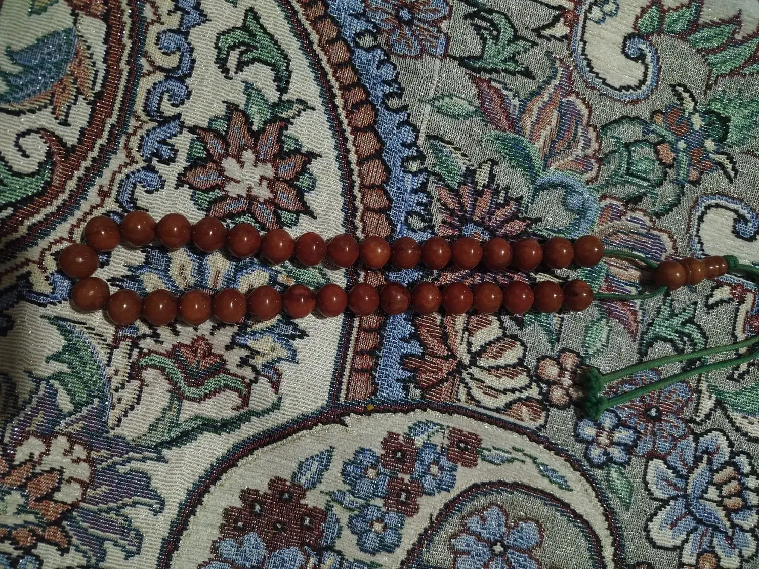 تسبیح کهربا ۳۳ تایی|جواهرات|قرچک, مهدیه|دیوار