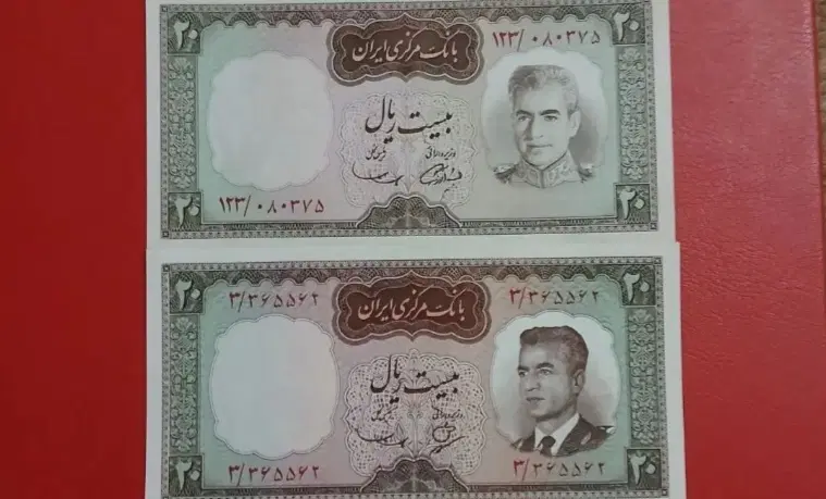 دو برگ اسکناس|کلکسیون سکه، تمبر، اسکناس|تهران, آرژانتین|دیوار