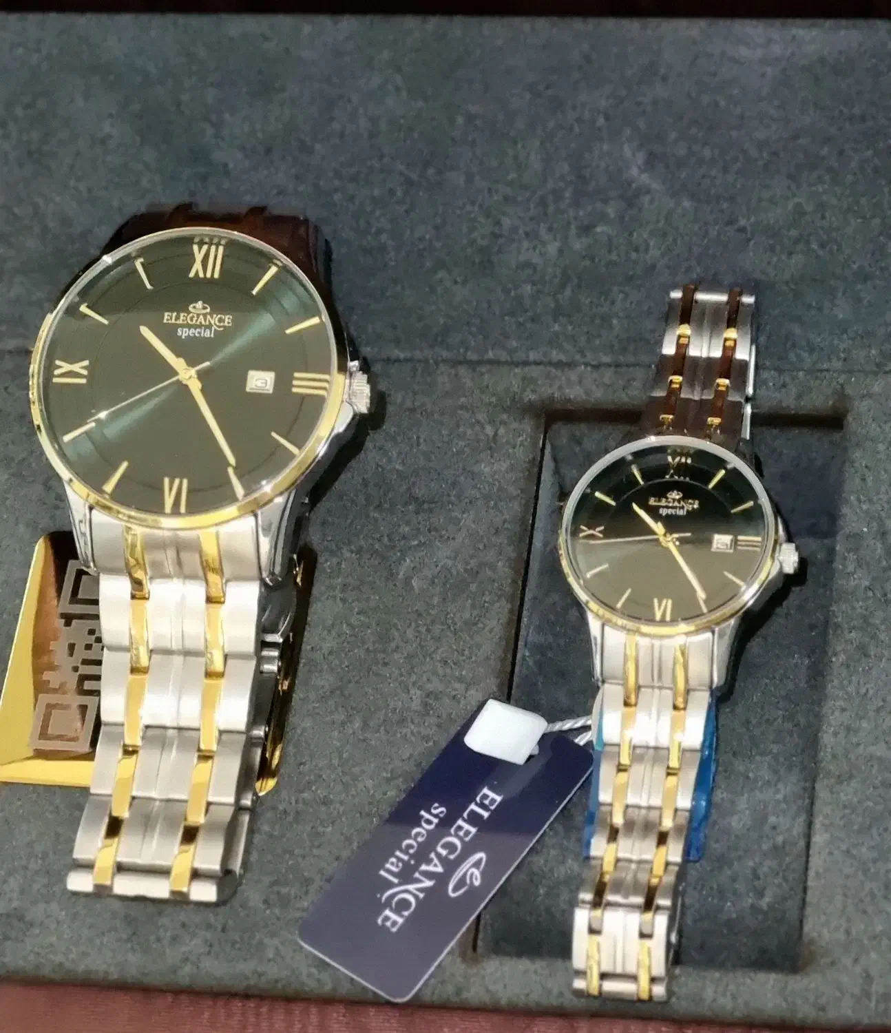 ساعت ست عروس دامادی نو (کلا استفاده نشده)|ساعت|خوی, |دیوار