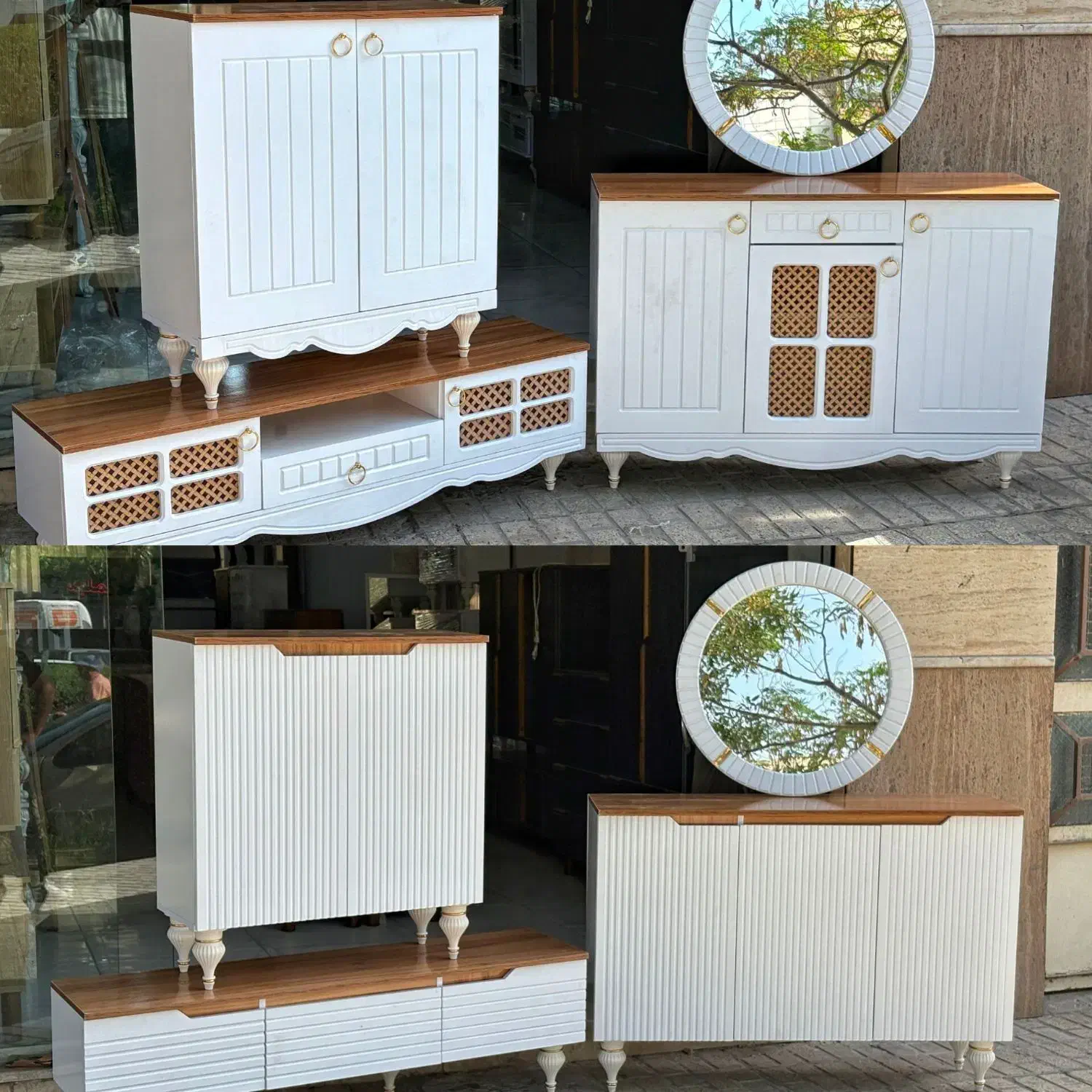 کمد دراور ست جاکفشی میزتی وی کنسول کمدپازلی تخت|جاکفشی، کمد، دراور|مشهد, گرجی علیا|دیوار