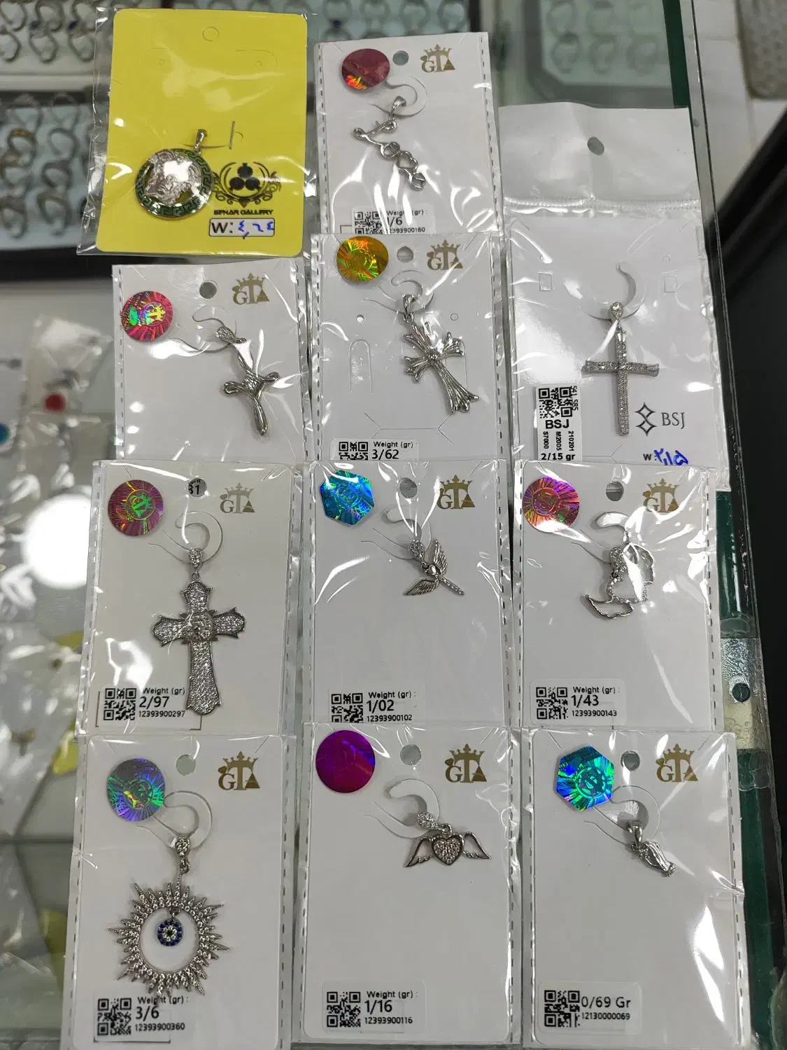 پلاک نقره آبکاری طلا|جواهرات|قزوین, |دیوار