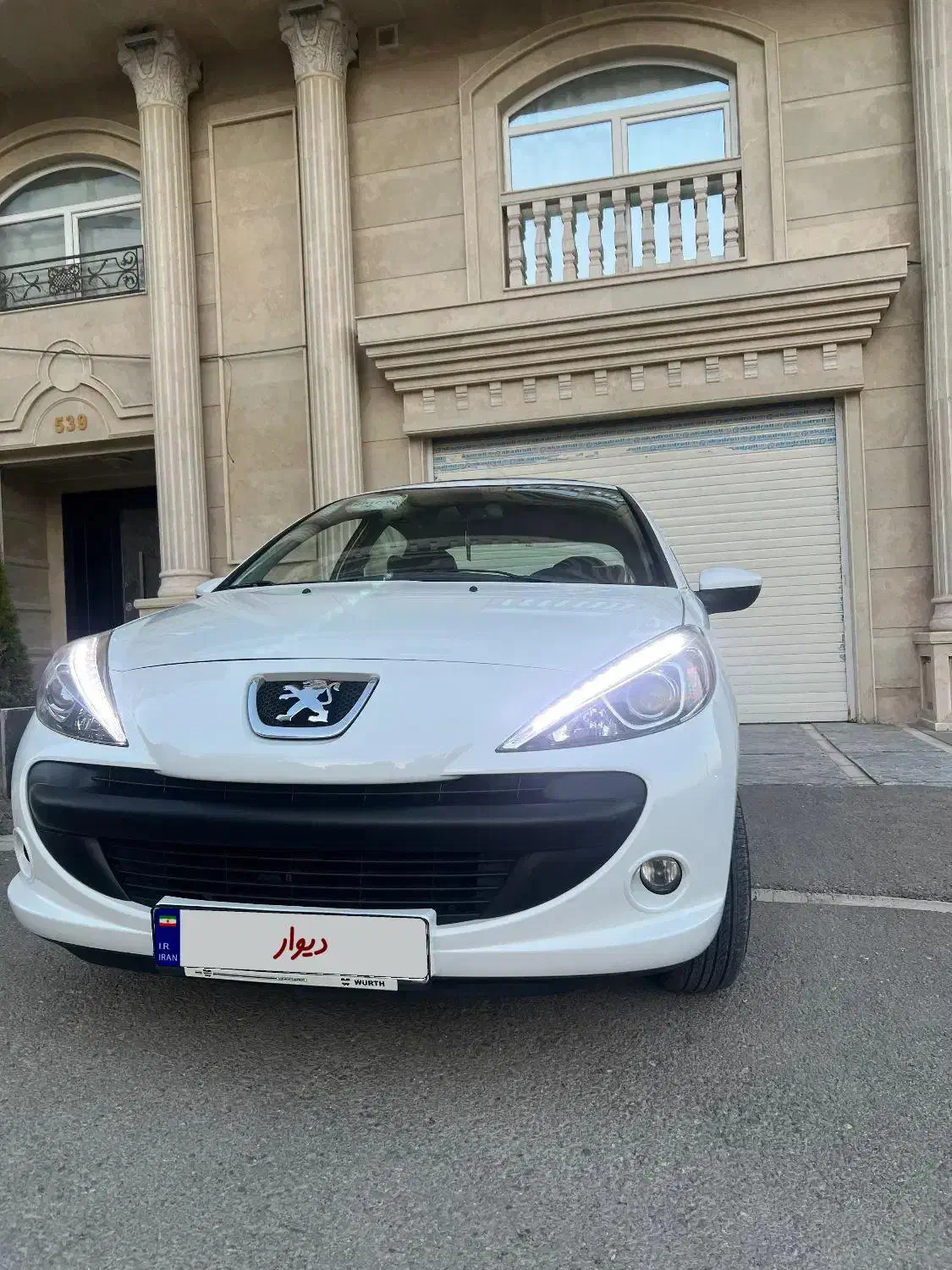 پژو ۲۰۷ پانا ۸۵ گانه|خودرو سواری و وانت|اردبیل, |دیوار