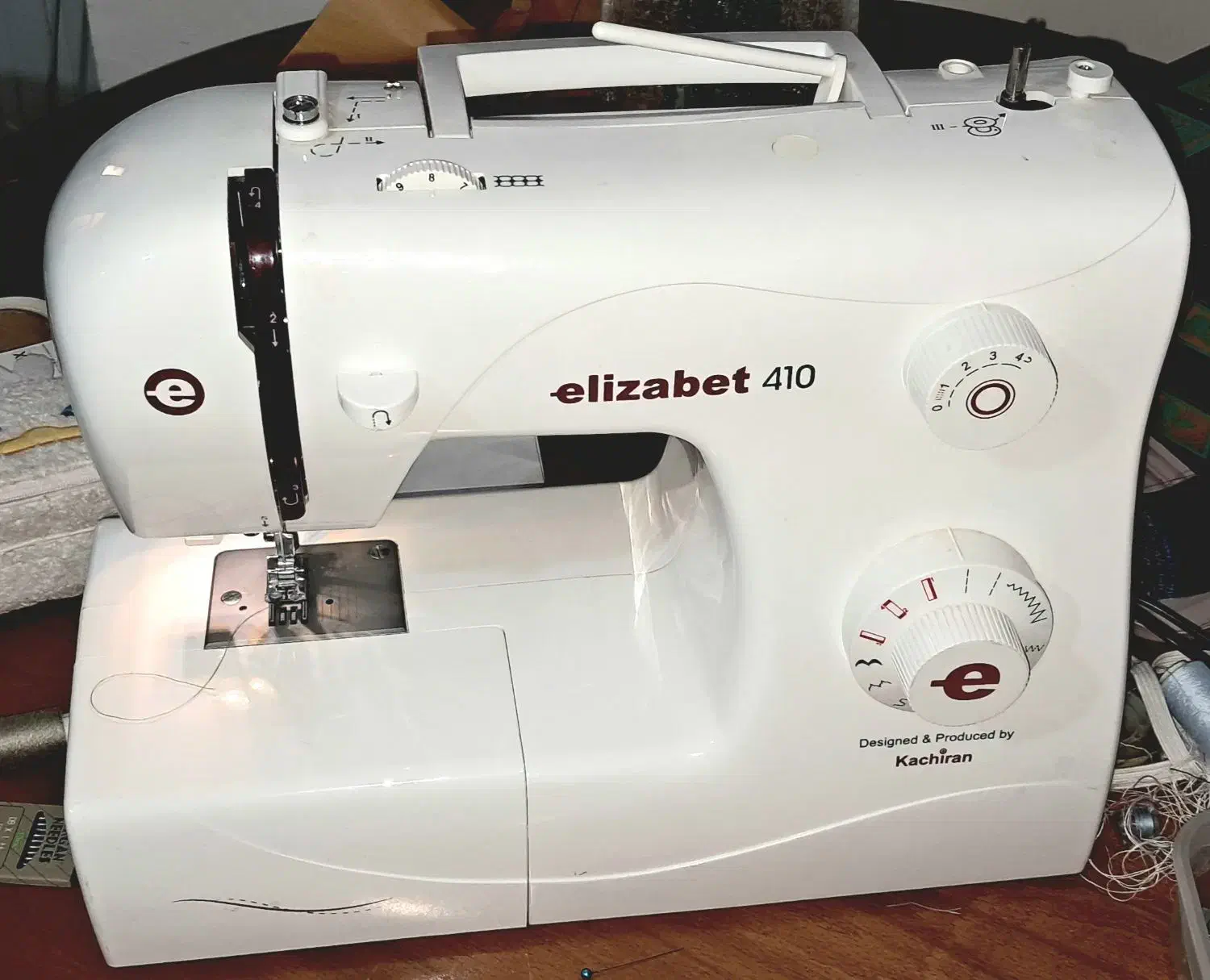 «چرخ خیاطی کاچیران الیزابت ۴۱۰ ـ سالم و سرویس شده»|چرخ خیاطی و ریسندگی|ماهدشت, |دیوار