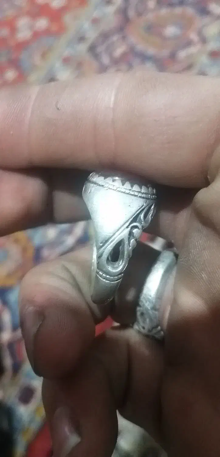 انگشتر یاقوت وعقیق یمنی|جواهرات|ایوانکی, |دیوار