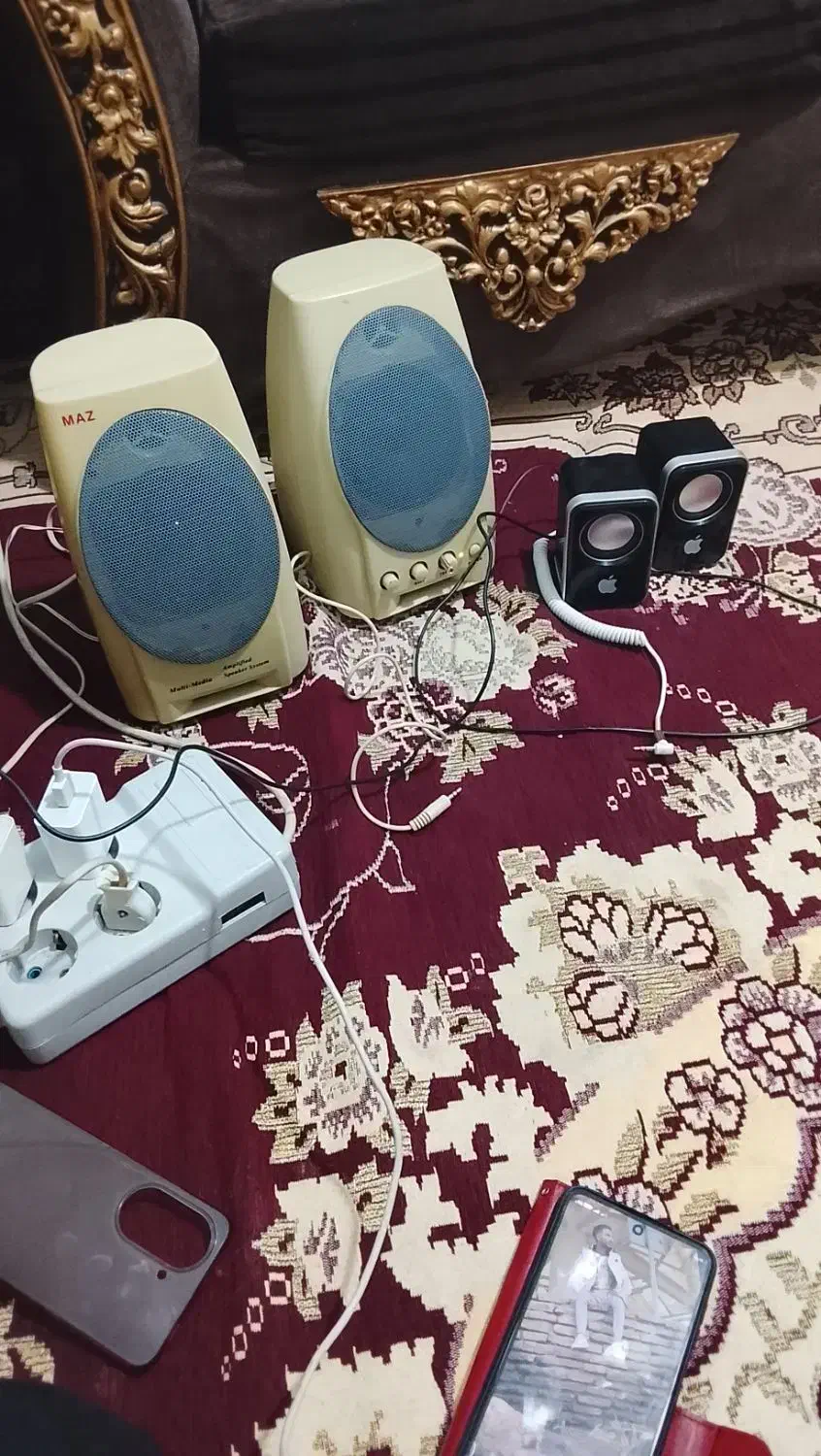 اسپبکر کامیتور سالم به سر دوتاش|قطعات و لوازم جانبی رایانه|اقبالیه, |دیوار