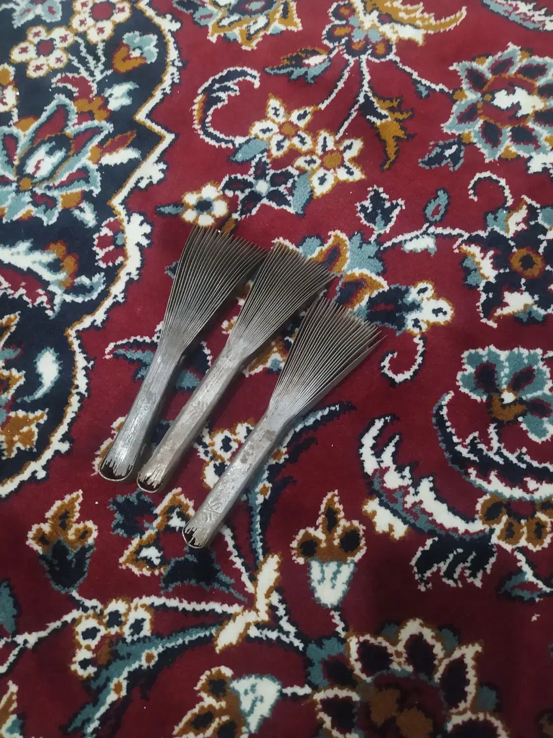 شانه قالی بافی سه عدد|لوازم خیاطی و بافتنی|قم, امامزاده ابراهیم|دیوار