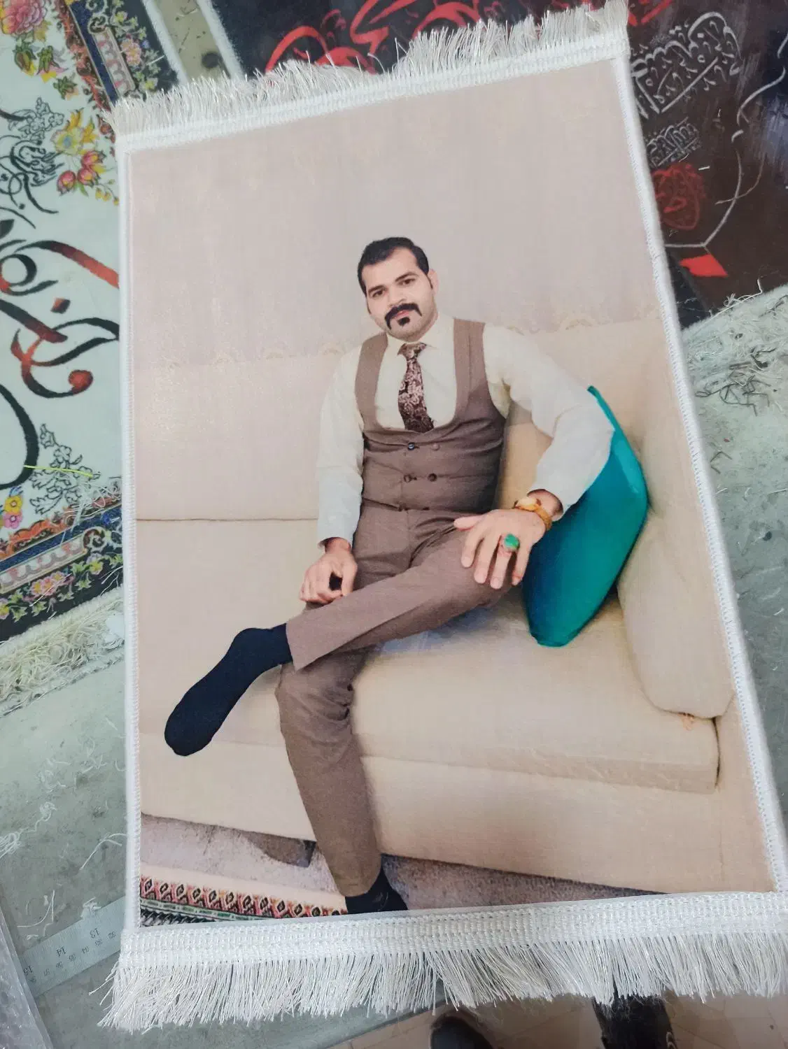 تابلو فرش چهره نما|تابلو فرش|میناب, |دیوار