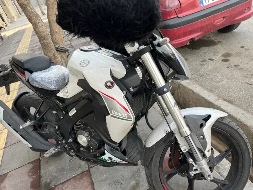 موتور بنلی سفید|موتورسیکلت|باقرشهر, |دیوار