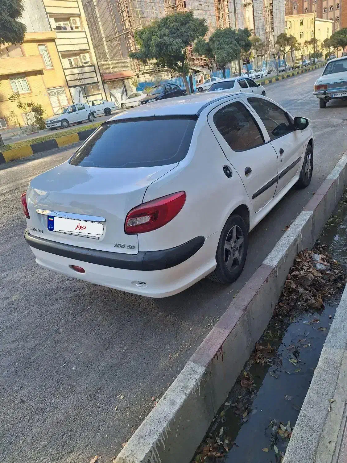 ۲۰۶ اس دی مدل ۸۹دوگانه|خودرو سواری و وانت|سنندج, |دیوار