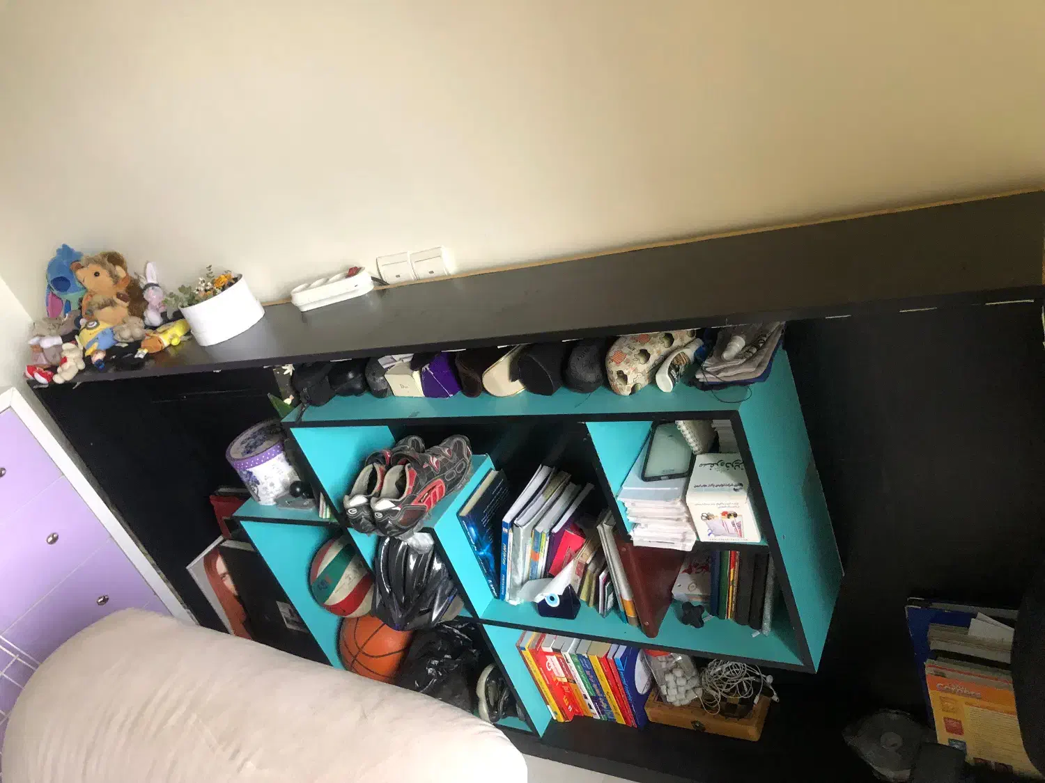 قفسه و کتابخانه|کتابخانه، شلف، قفسه‌های دیواری|اراک, |دیوار