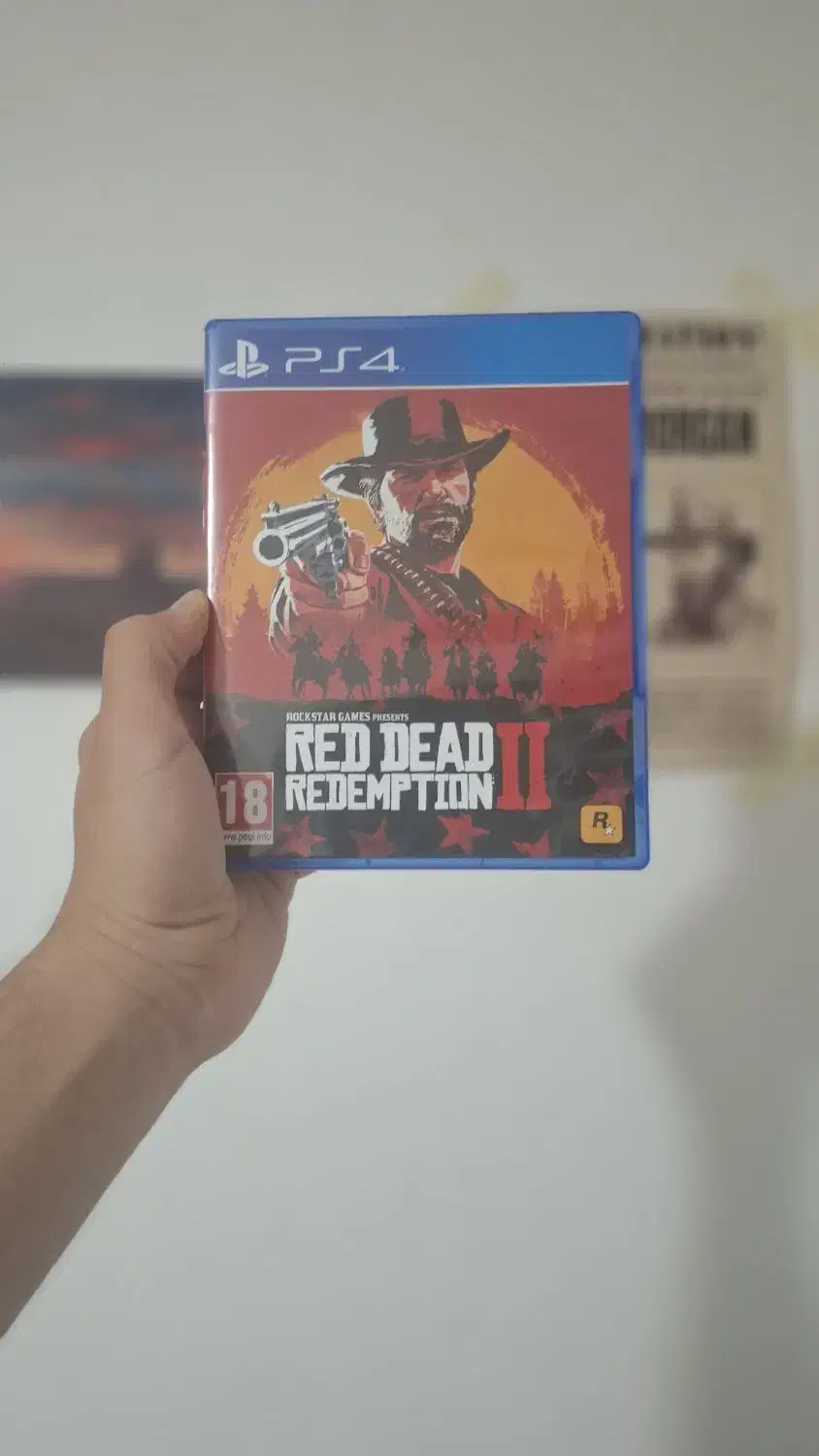 دیسک بازی ردد ۲ یا red dead redemption 2|کنسول، بازی ویدئویی و آنلاین|گرگان, |دیوار