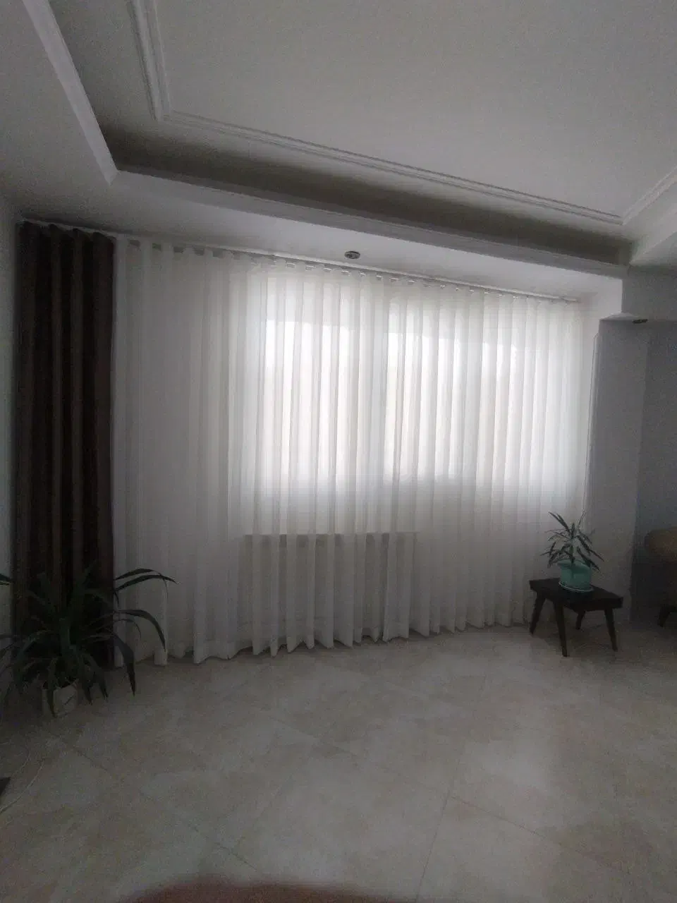 حراج پارچه های پرده ای و دستک های آماده|پرده، رانر، رومیزی|بجنورد, |دیوار